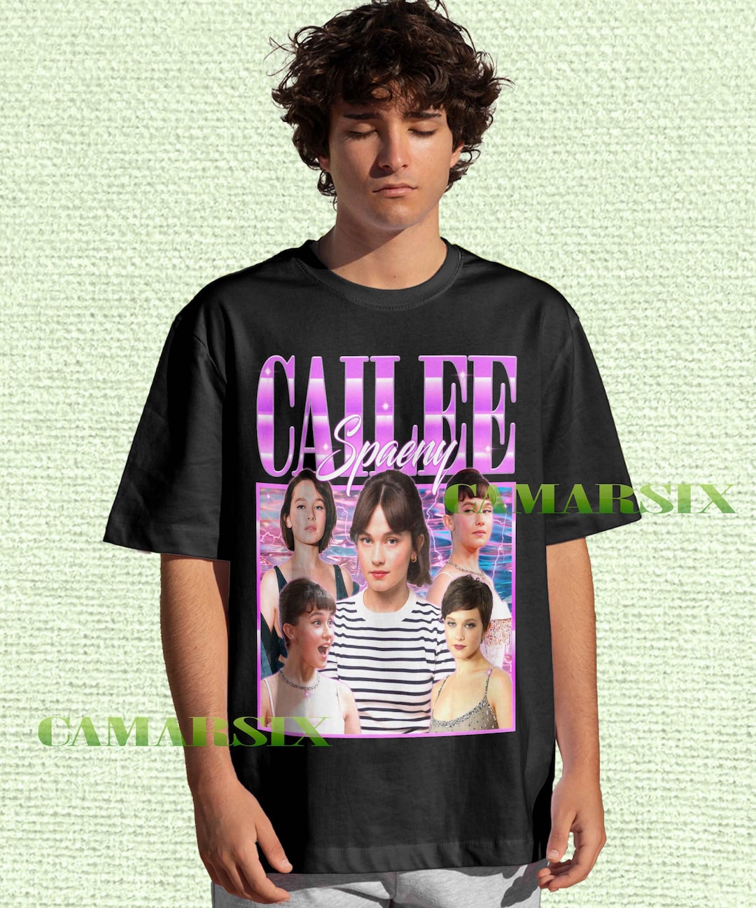 Vintage CAILEE SPAENY Shirt, Cailee Spaeny Bootleg Tshirt, Cailee ...