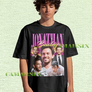 JONATHAN BAILEY Vintage Shirt, Jonathan Bailey Homage Tshirt, Jonathan Bailey Fan Tees, Jonathan Bailey Retro 90s Sweater, Jonathan Bailey