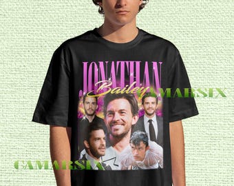 JONATHAN BAILEY Vintage Shirt, Jonathan Bailey Homage Tshirt, Jonathan Bailey Fan Tees, Jonathan Bailey Retro 90s Sweater, Jonathan Bailey