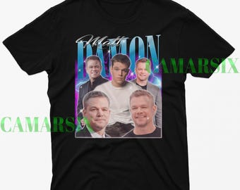 Retro Matt Damon Shirt -Matt Damon Tshirt,Good Will Hunting Shirt,Matt Damon T-shirt,Matt Damon T shirt,Matt Damon Sweatshirt,Matt Damon Tee