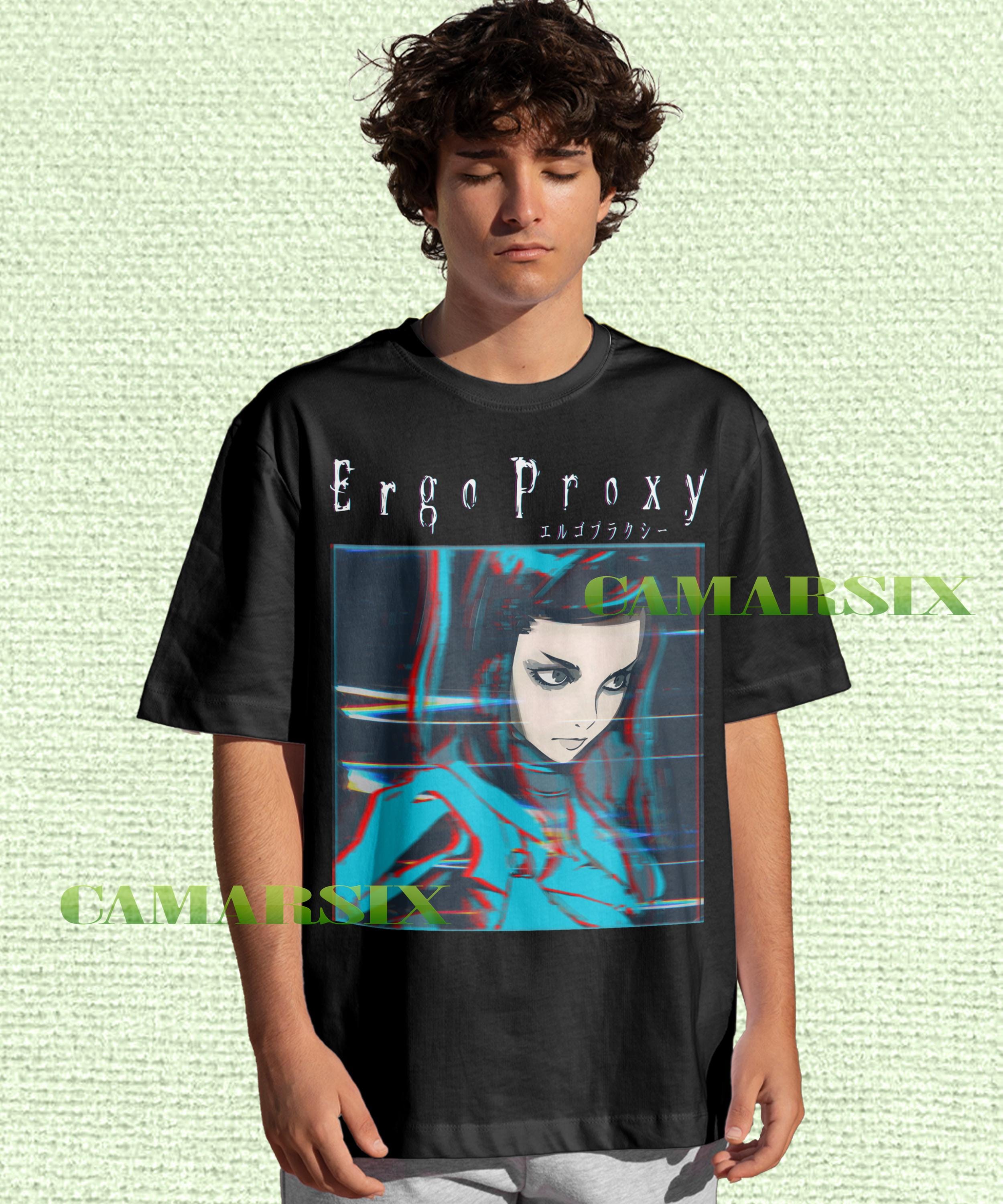 Ergo Proxy Vintage T-shirt, Ergo Proxy Retro Anime Merch, Ergo 