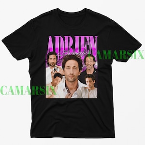 Adrien Brody 90&#39;s T-shirt - Adrien Brody Bootleg Tees, Adrien Brody Fans Gifts, Adrien Brody Vintage Retro Shirt Adrien Brody Fans Kids Tee