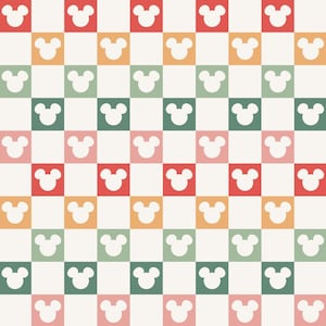 Magical Mouse Fabric Retro Mickey Mouse Fabric Magic Kingdom Fabric Cartoon Anime Fabric100% Cotton Fabric Quilting Fabric By The Half Yard