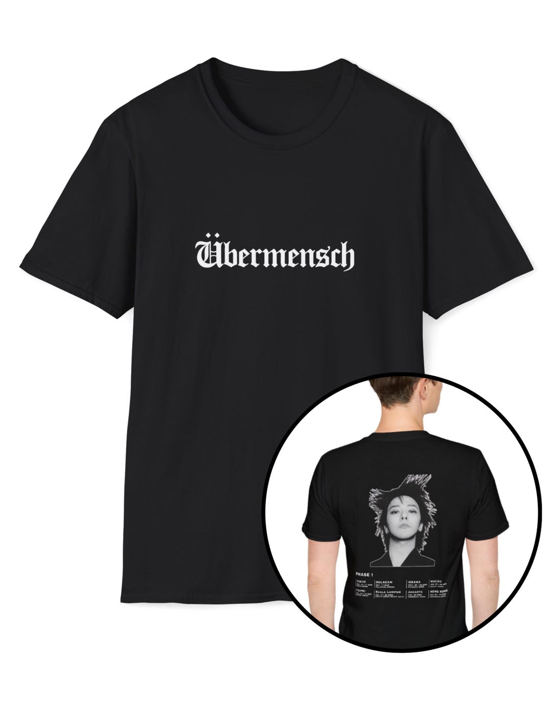 G-dragon Ubermensch World Tour Unisex T-shirt | Kwon Ji Yong