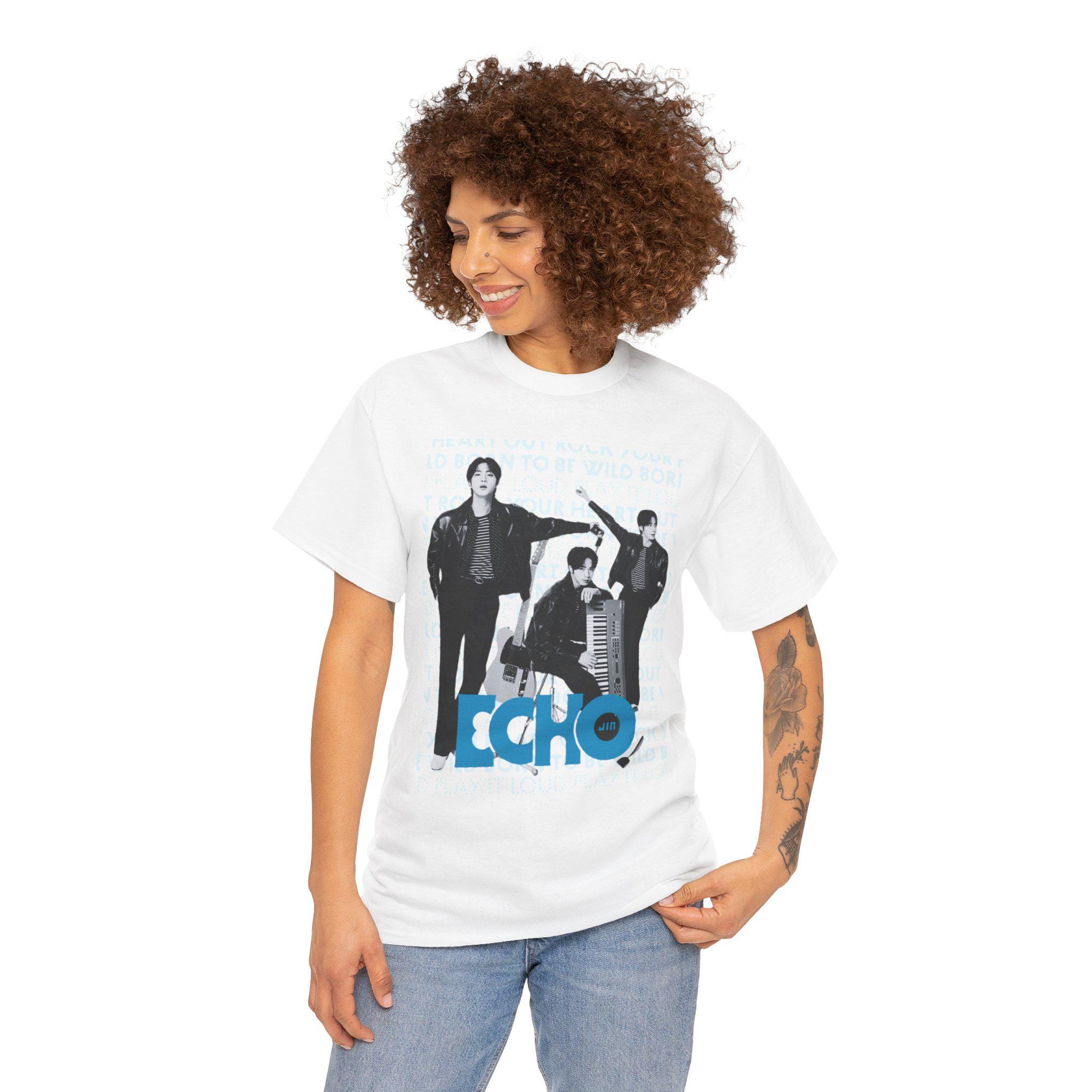 BTS公式　[Echo] コンセプトT-SHIRT BTS Jin ECHO Album Shirt, Kim Seokjin Worldwide Handsome Tee