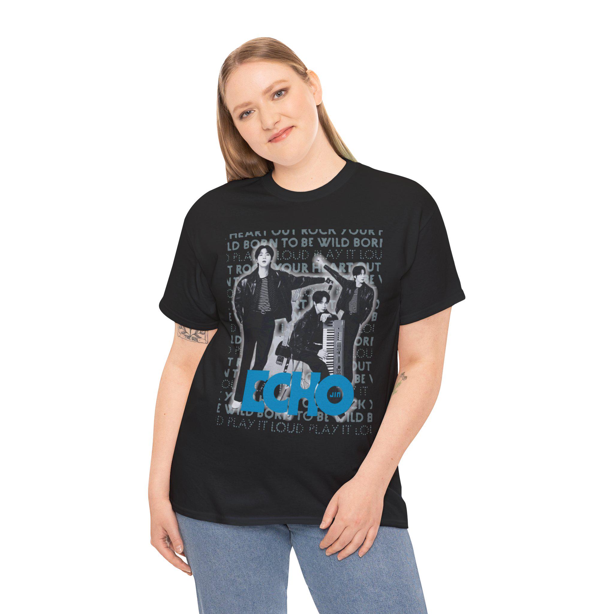 BTS Jin ECHO Album Shirt, Kim Seokjin Worldwide Handsome Tee
