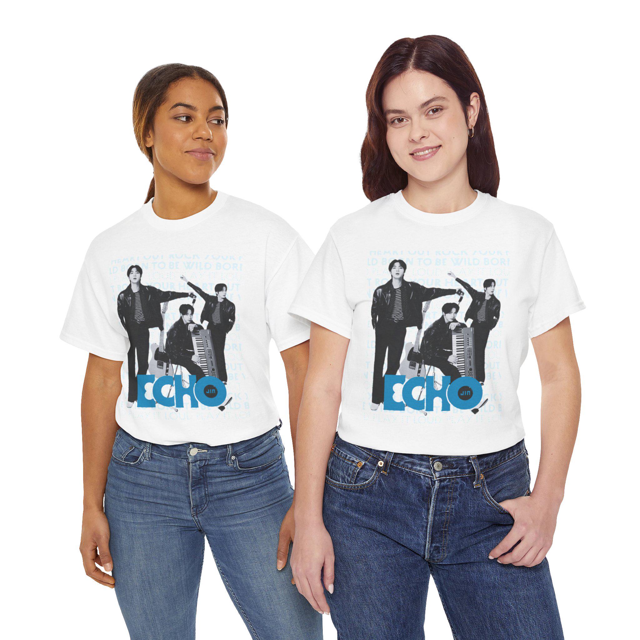 BTS Jin ECHO Album Shirt, Kim Seokjin Worldwide Handsome Tee