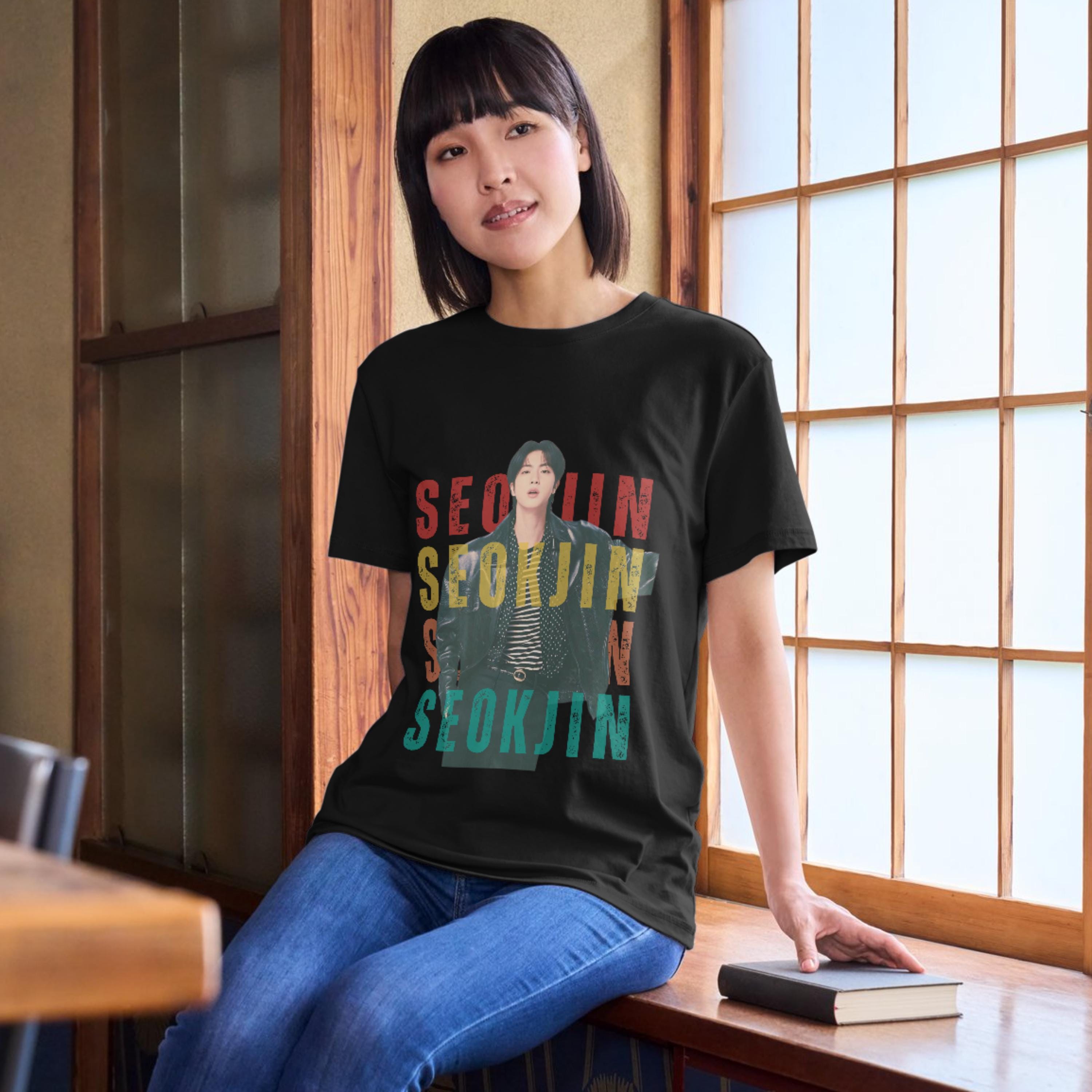 BTS Jin ECHO 【 グッズ Tシャツ 】 Jin Echo S/S T-Shirt - A-KPOP