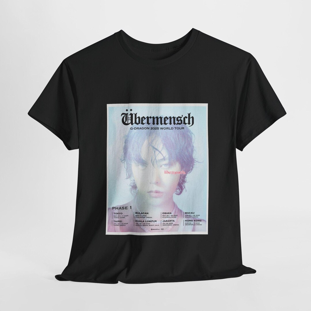 G-DRAGON ÜBERMENSCH T-SHIRT セット G-DRAGON 'ÜBERMENSCH 2025 World Tour' V.I.P Fan Merch T