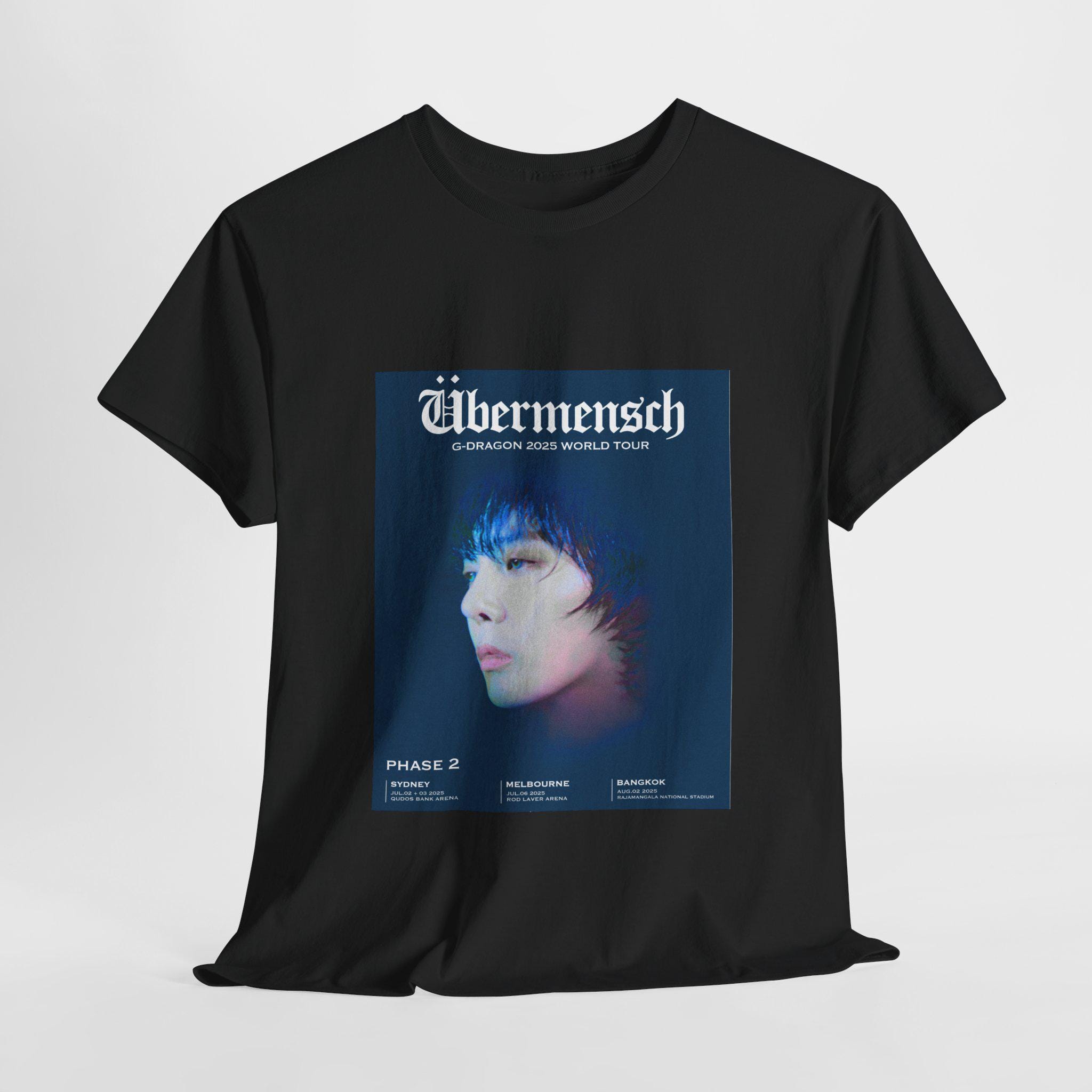 G-DRAGON ジヨン Ubermensch Tシャツ G-dragon Phase 2 Ubermensch World Tour Unisex T-shirt | Kwon