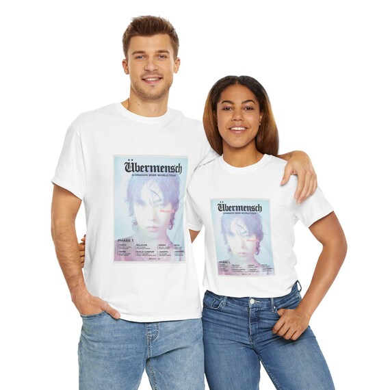 G-dragon Phase 1 Ubermensch World Tour Unisex T-shirt | Kwon