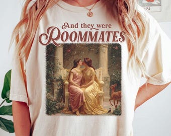 Comfort Colors Lesbian Pride Shirt: Vintage Unisex Tee