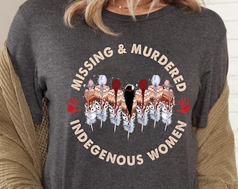 MMIW Bella Canvas T-Shirt, Missing and Murdered Indigenous Women