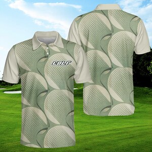 Golf Polo Shirt, Golf Shirt For Men, Cool Gift For Golfers, Gift For Dad, Father&#39;s Day Shirt
