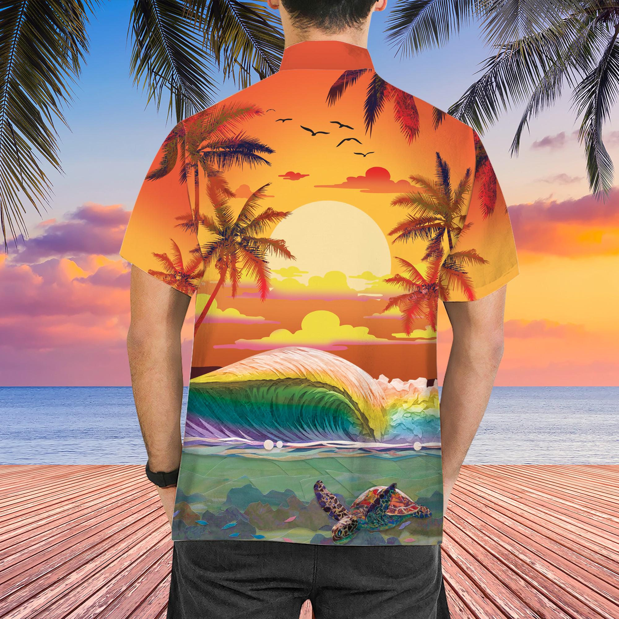 Custom Tropical Hawaiian Shirt: Summer Beach Aloha Shirt - Etsy