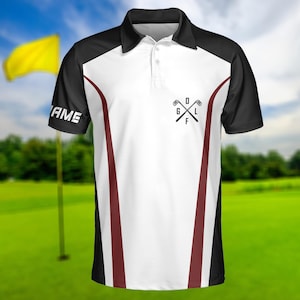 Custom Golf Polo Shirt: Personalized Golf Lover Gift