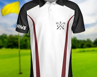 Personalisiertes Golf Poloshirt: Personalisiertes Geschenk für Golfer
