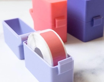 Suporte para um rolo de etiquetas – Compatível com Niimbot e outros modelos, rolos de 12 a 15 mm e rolos de 25 mm.