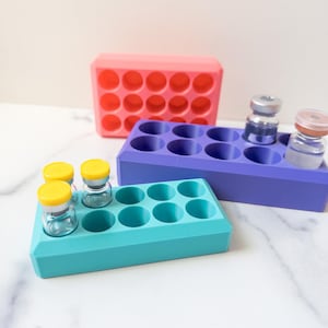 Opbergrekken voor peptidenflacons van 3 en 10 ml