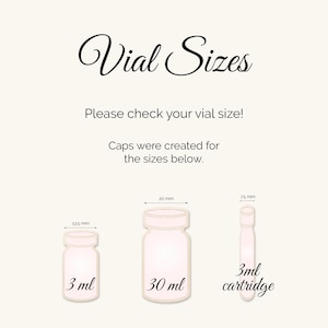 Vial Caps for 3ml, 10 Pack for Snap Off Crimp Caps image 5