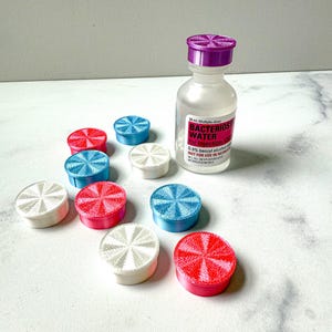 Vial Caps for 3ml, 10 Pack for Snap Off Crimp Caps image 6