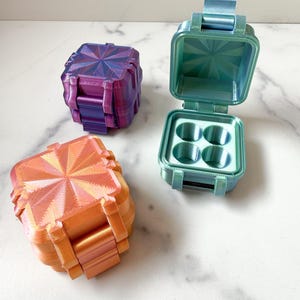 3mL Peptide Vial Case, Holds 4 vials