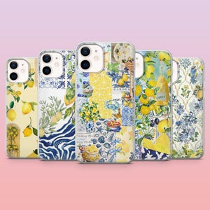 Citroen telefoonhoesje Italië zomercover voor iPhone 16 Pro, 15, 14, 13, 12, Samsung S25+, S24FE, S23, S22, A16, A25, Pixel 9Pro, 8A