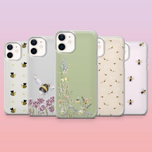 Bumble Bee Handyhülle, süße Biene, süsser Bienenhonig, Handyhülle für iPhone 16 Pro, 15, 14, 13, 12, Samsung S25+, S24FE, S23, S22, A16, A25, Pixel 9Pro,8A