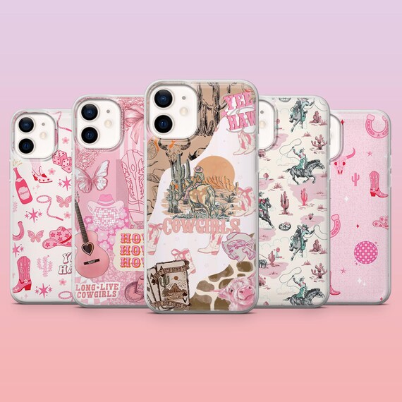 Cowgirl Phone Case Western Rodeo Cover for iPhone 16 Pro, 15, 14, 13, 12, Samsung S25+, S24FE, S23, S22, A16, A25, Pixel 9, 8A
