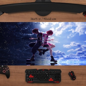 Kingdom Hearts Mouse Pad • Personalized Printing • Gaming Mouse Pad • Customized Mouse Pad • Game • Anime • Desk Mat