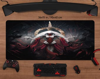 Elesh Norn MTG Desk Mat – Phyrexian Praetor Fantasy Gaming Mouse Pad