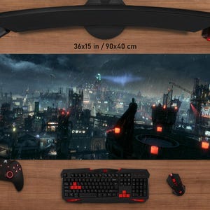 The Dark Knight Mouse Pad • Personalized Printing • Gaming Mouse Pad • Customized Mouse Pad • Game • Anime • Desk Mat