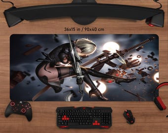 Nier Automata Gaming Mouse Pad: Vibrant Anime Desk Mat