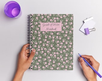 デジタルノートブック GoodNotes テンプレート | Notability 用ハイパーリンク付き iPad ノートブック PDF | すぐにダウンロード