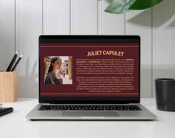 Romeo och Julia-karaktärer - AQA Fullständig presentation | 21 bilder | Repetitionsresurser för GCSE | Repetition av engelsk litteratur