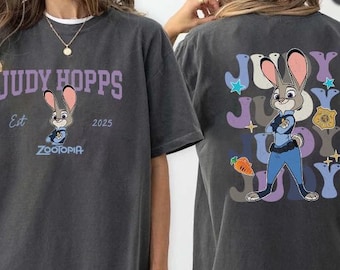 Zootopia Characters Shirt, Nick Wilde Hoodie, Judy Hopps Shirt,   Family Trip Hoodie, Zootopia Police