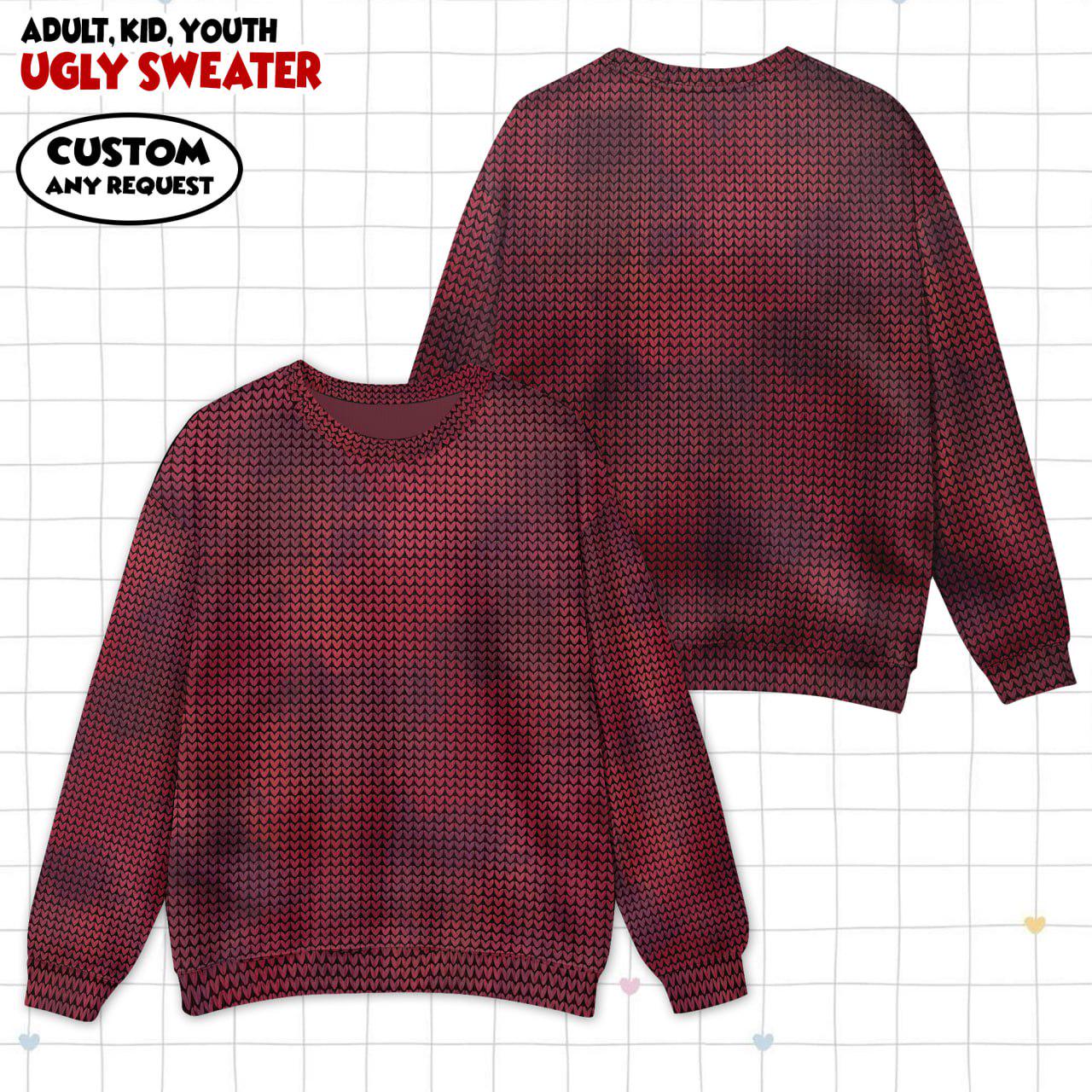 Discover Christmas Kevin McCallister Ugly Sweater, Home Alone Movie Holiday Sweater, Home Alone Xmas Sweater, Funny Ugly Sweater