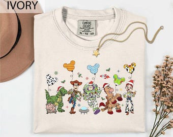 Comfort Colors Disney Toy Story Balloons Shirt,Disney World Toy Story Shirt,Toy Story Disney Family Tee,Movie Characters Tee,Disney Gift Tee