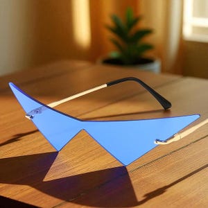 Gurren Lagann Costume Sunglasses, Unique Anime Sunglasses Halloween Gift, Cool Cosplay Costume, Festival Accessories, Gift For Friend
