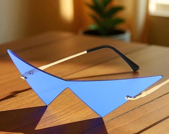 Gafas de sol de disfraz de Gurren Lagann, gafas de sol de anime únicas, regalo de Halloween, disfraz de cosplay genial, accesorios para festivales, regalo para un amigo