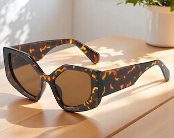 Funky Punk Style Retro Sunglasses, Unique Colourful Sports Sunglasses Women, Rave Accessories, Festival Wear, Party Sunglasses, Gift for Her
