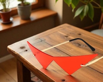 Gafas de sol de disfraz de Gurren Lagann, gafas de sol de anime únicas, regalo de Halloween, disfraz de cosplay genial, accesorios para festivales, regalo para un amigo