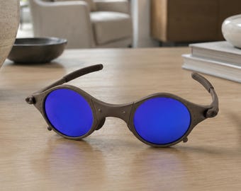 Giorgio Armani 2516 Black Eyeglasses With Blue Lenses / NEW Y2K