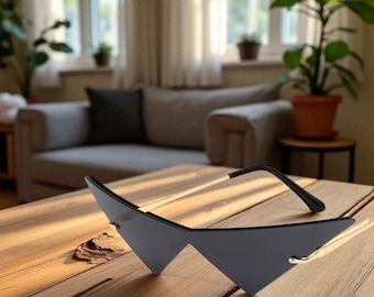 Gafas de sol de disfraz de Gurren Lagann, gafas de sol de anime únicas, regalo de Halloween, disfraz de cosplay genial, accesorios para festivales, regalo para un amigo