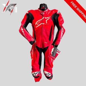 Alpinestars GP Plus V4 Leather Motorcycle Racing Suit: CE Approved