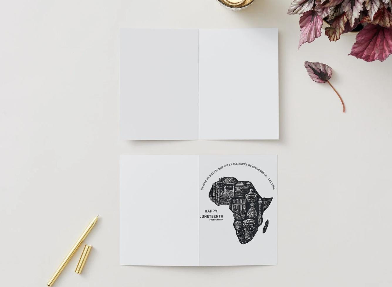 Juneteenth Freedom Card Printable, Customizable A6 Design (PDF) - Etsy