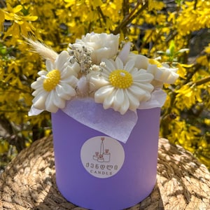 Kerzenstrauß,Blumenkerze,Blumenstrauß, Geschenk für sie, Wohnkultur, Luxus-Geschenkidee, Geburtstagsgeschenk, Blumengeschenk, handgemacht, Duftkerze