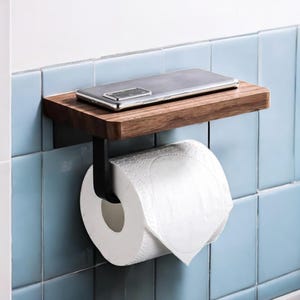 Porta carta igienica in legno: salvaspazio, resistente ed elegante. Perfetto per bagni, hotel e arredamento per la casa. Aggiorna il tuo porta fazzoletti!