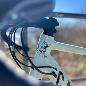 Fahrrad Sticker Aufkleber Vinyl