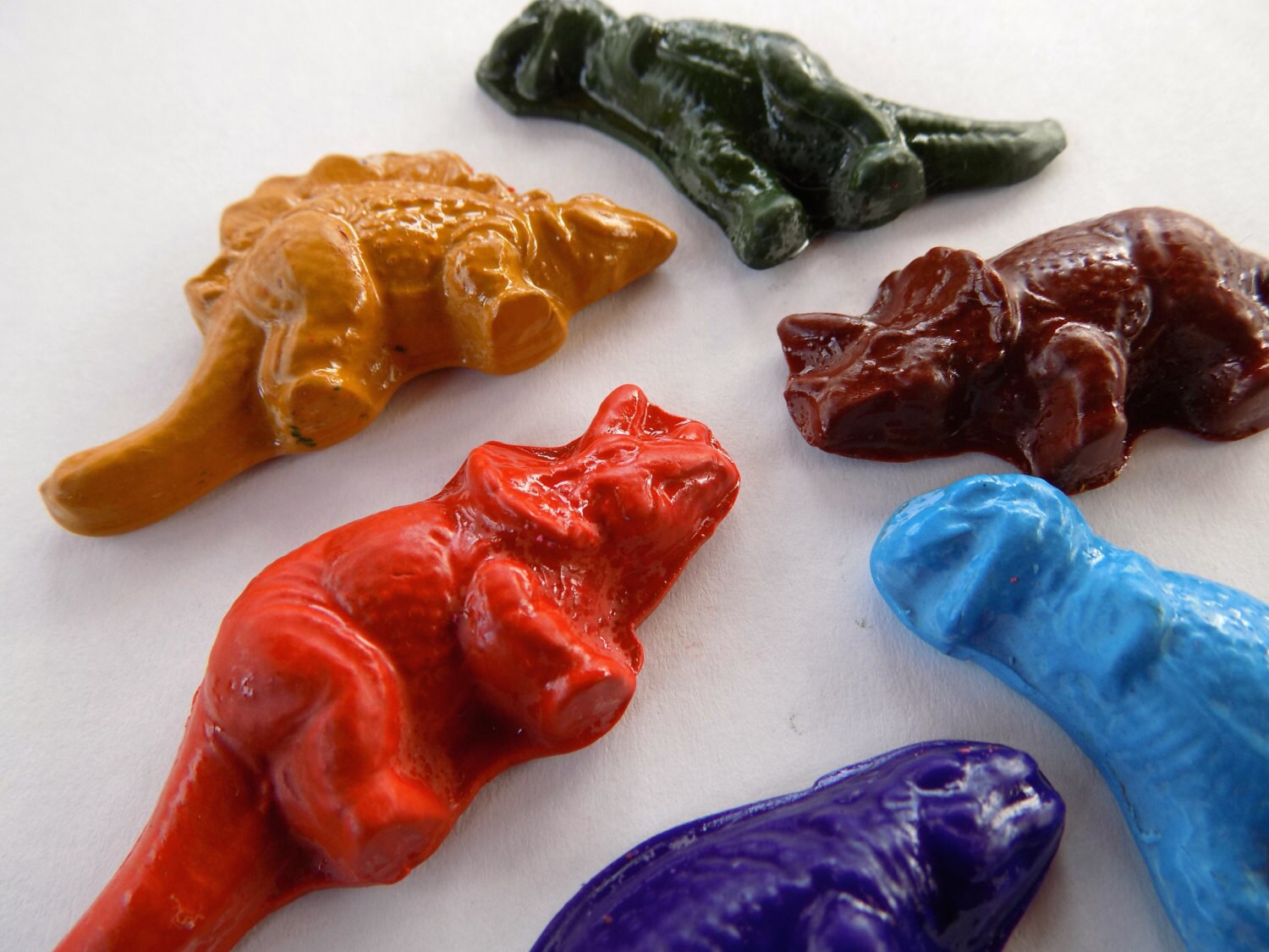 Dinosaur CRAYONS Natural Crayons Dinosaur Gift Dinosaur Etsy
